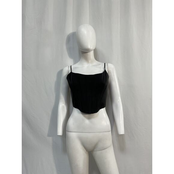 Zimmermann Black Silk Corset Top Size 2 - Picture 2 of 5